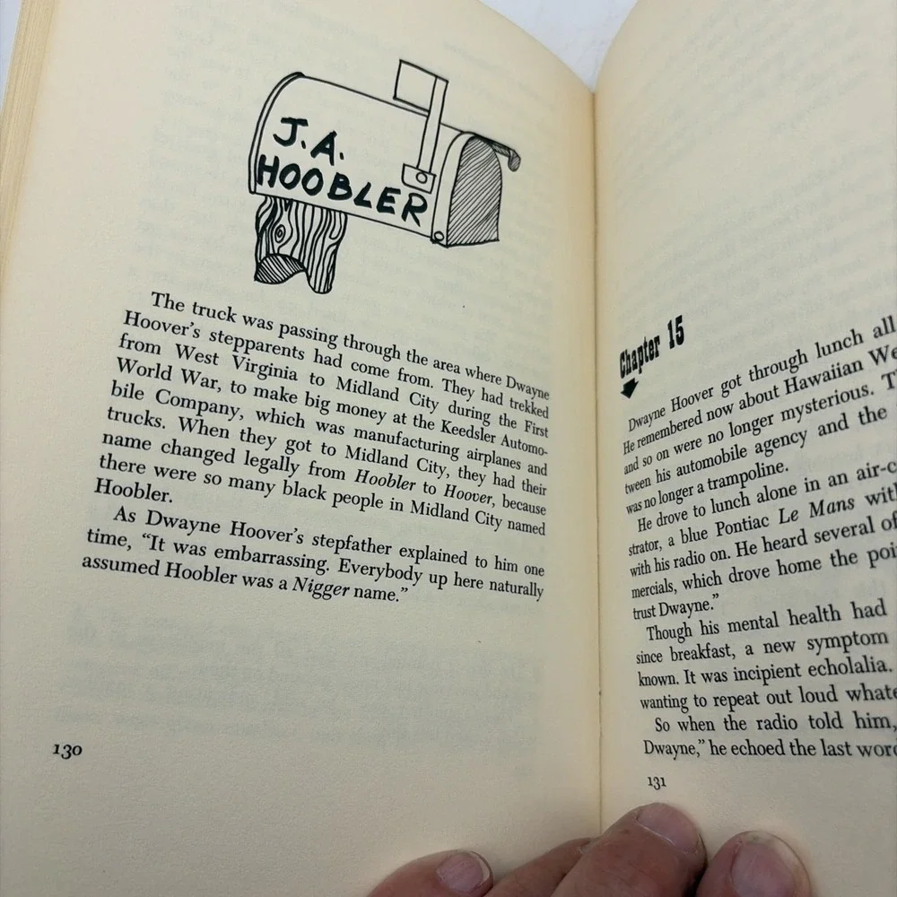 Breakfast of Champions Kurt Vonnegut Jr 1973 HCDJ First Printing Delacorte